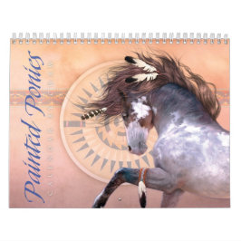 Gemalter Pony-Kalender Kalender