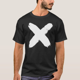 Gemalter "x-" T - Shirt