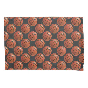 Gemaltes Basketball-Muster Kissenbezug