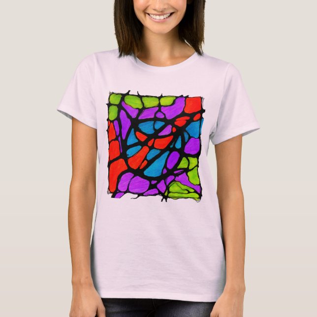 Gemaltes Licht T-Shirt (Vorderseite)