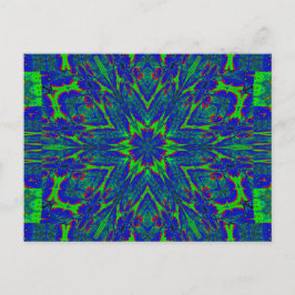 GEMALTETE WILDBLUMEN 16 POSTKARTE