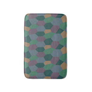 Geman WWI Rauten-Camouflage-kleine Bad-Matte Badematte