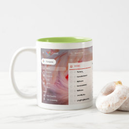 Gemäß Senozzie-Tasse Zweifarbige Tasse