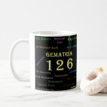 GEMATRIA 126 MUG