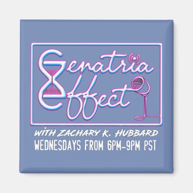 Gematria Effect - Kühlschrank Magnet (Vorne)