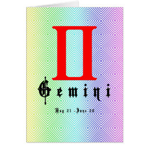 Gémeaux, 21 mai - 20 juin