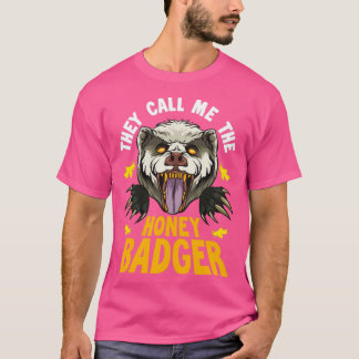 Gemein Angry Snarling Honey Badger T-Shirt