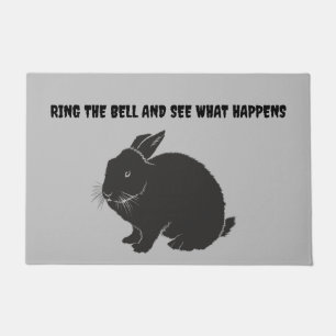 Gemein Bunny Doormat Fußmatte