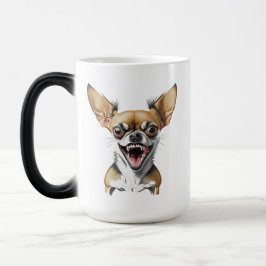 Gemein Chihuahua | Funny Dogs Verwandlungstasse