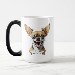 Gemein Chihuahua Funny Dogs Verwandlungstasse