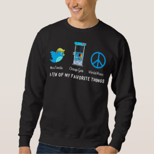 Gemein Getweetet billigen Gas Weltfrieden ein paar Sweatshirt