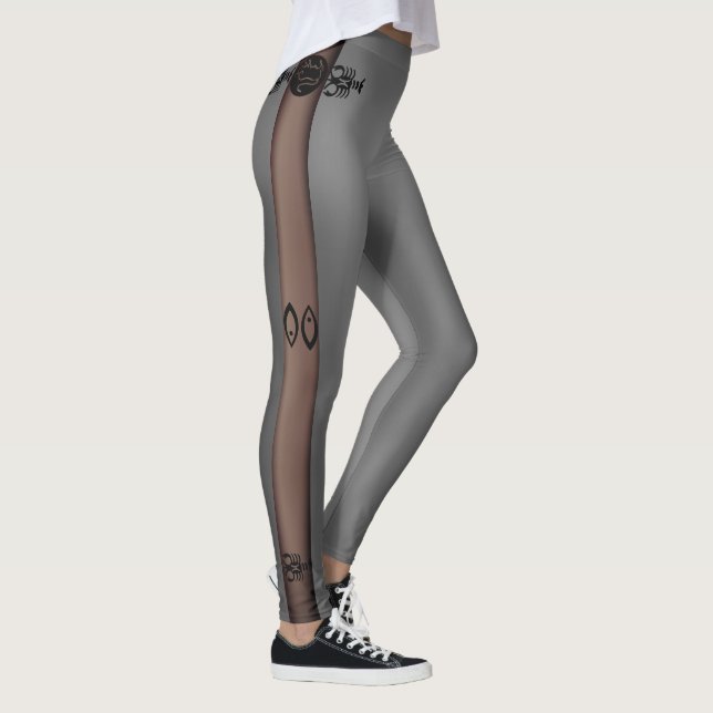 Gemein und blau leggings (Rechts)