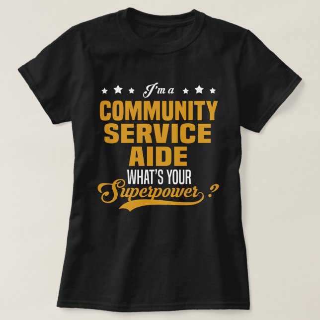 Gemeindedienstanzeige T-Shirt (Design vorne)