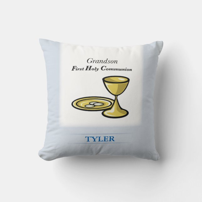 Gemeindegremium und Blut-Enkel Kissen (Vorderseite)