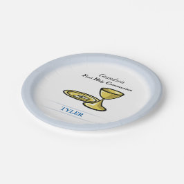 Gemeindegremium und Blut-Enkel Pappteller