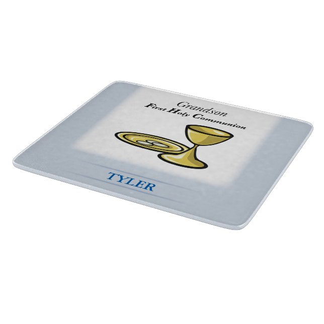 Gemeindegremium und Blut-Enkel Schneidebrett (Ecke)