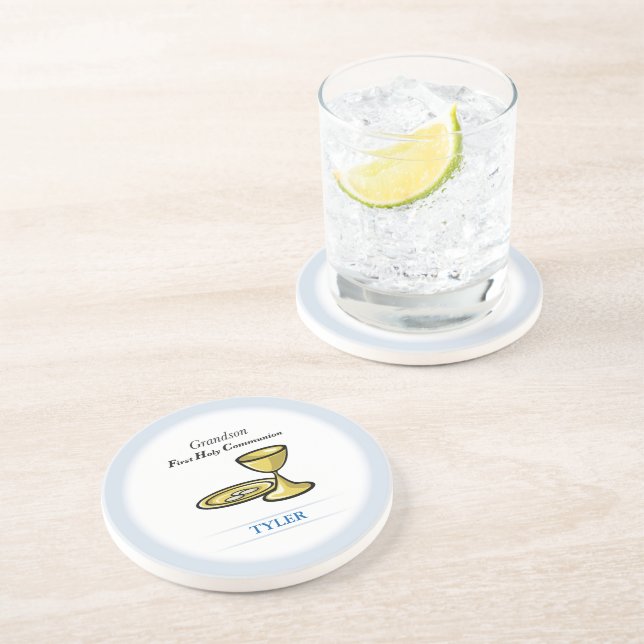 Gemeindegremium und Blut-Enkel Untersetzer (Seite)