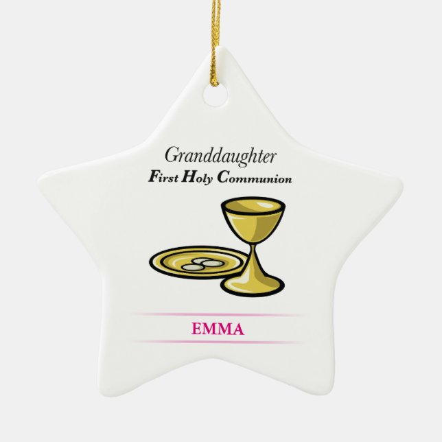 Gemeindegremium und Blutfantochter Keramikornament (Vorne)