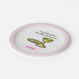 Gemeindegremium und Blutfantochter Pappteller