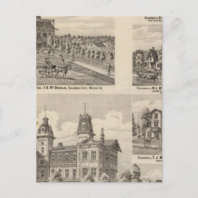 Gemeindeschule Valparaiso Postkarte (Vorderseite)