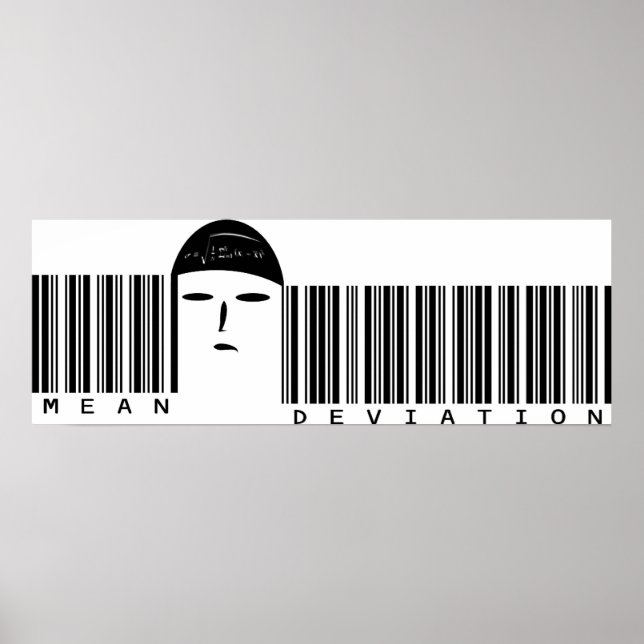 Gemeine Abweichung Poster (Vorne)