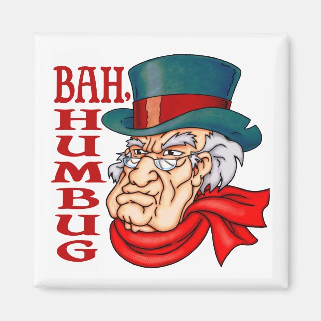 Gemeine Alte Scrooge Magnet (Vorne)
