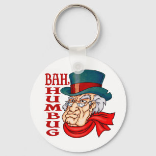 Gemeine Alte Scrooge Schlüsselanhänger