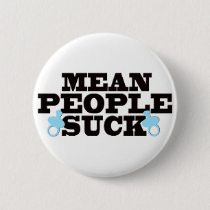 Gemeine Leute sind zum Kotzen Button