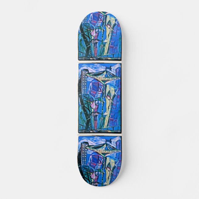 GEMEINE STRASSEN SKATEBOARD (Vorderseite)