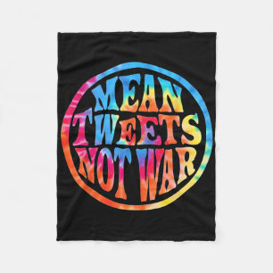 Gemeine Tweetete nicht Kriegsbeißer-Stil Trump Fleecedecke