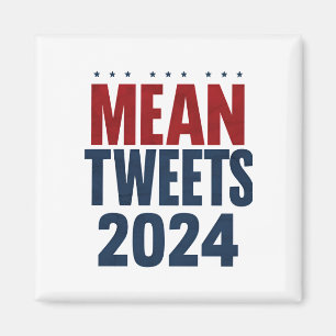 Gemeine Tweets 2024 Lustige Wahl Trump  Magnet