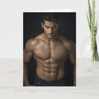 Gemeine und moody Hot Typ Greetings Card Karte