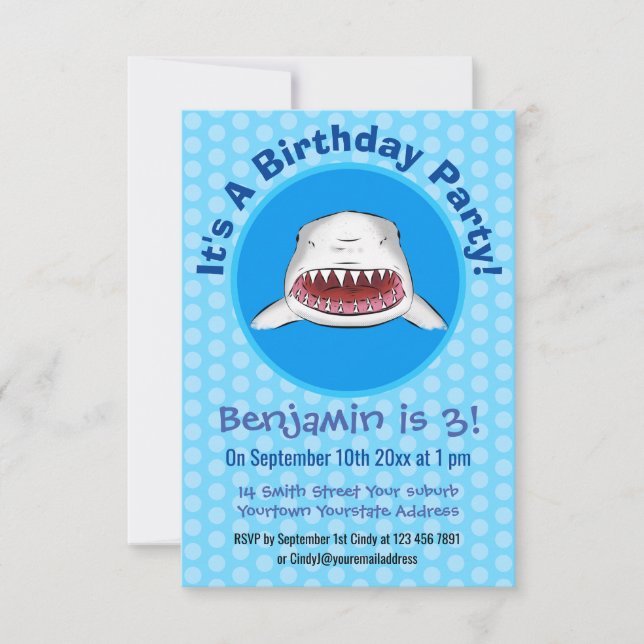 Gemeiner Cartoon-Abbildung Einladung (Vorderseite)