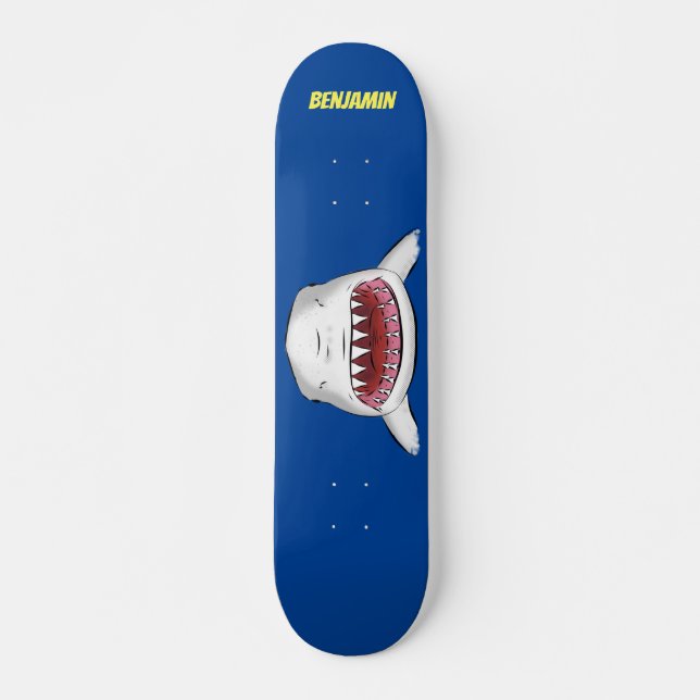 Gemeiner Cartoon-Abbildung Skateboard (Vorne)