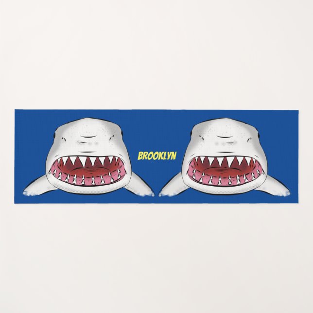 Gemeiner Cartoon-Abbildung Yogamatte (Vorderseite (Horizontal))