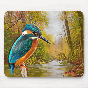 Gemeiner Eisvogel Mousepad