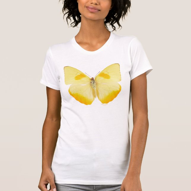 Gemeiner Gras-Gelb-Schmetterling T-Shirt (Vorderseite)