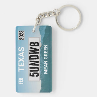 gemeiner grüner Schlüsselanhänger