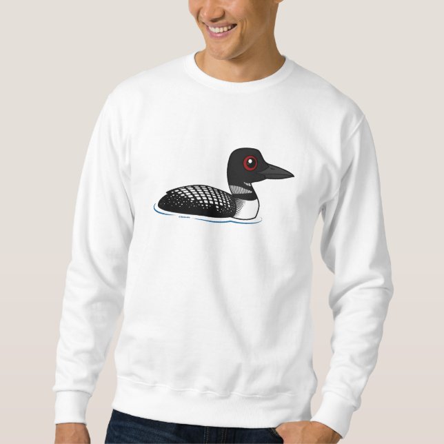 Gemeiner Loon, züchtender Erwachsener Sweatshirt (Vorderseite)