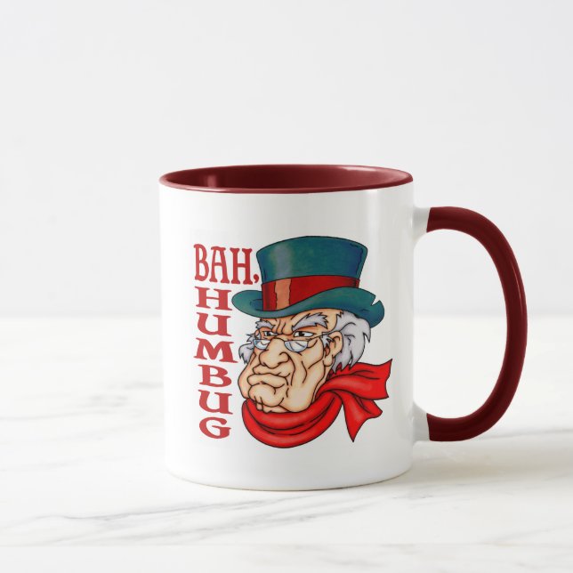 Gemeines altes Scrooge Tasse (Rechts)