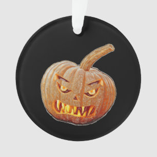 Gemeines und hässliches Kürbisgefecht Ornament