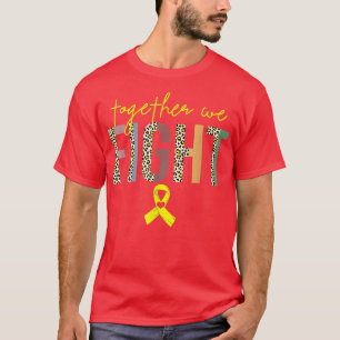 Gemeinsam bekämpfen wir das Bewusstsein für Krebs  T-Shirt