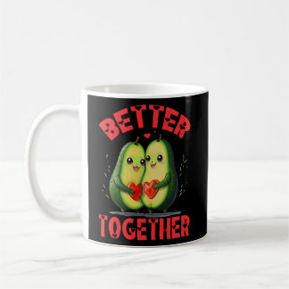 Gemeinsam besser für Avocado Liebe Couple Kaffeetasse