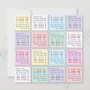 Gemeinsam besser - Karte - Liebe Liebe Liebe