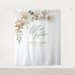 Gemeinsam   Boho Bohemisch Wedding Decor Wandteppich