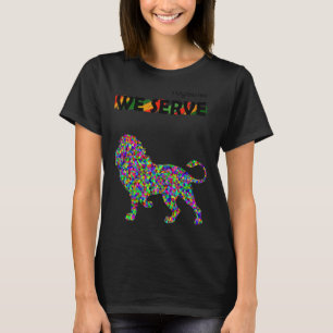 Gemeinsam dienen wir Lion T-Shirt