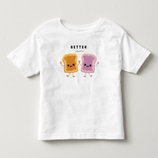 Gemeinsam Erdnussbutter und Gelee-Shirt Kleinkind T-shirt