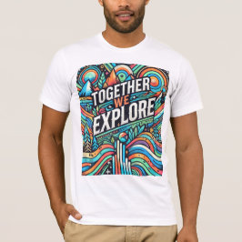 Gemeinsam erforschen wir: Erlebniswelten" T-Shirt