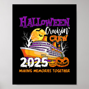Gemeinsam Erinnerungen schaffen Halloween Kreuzfah Poster