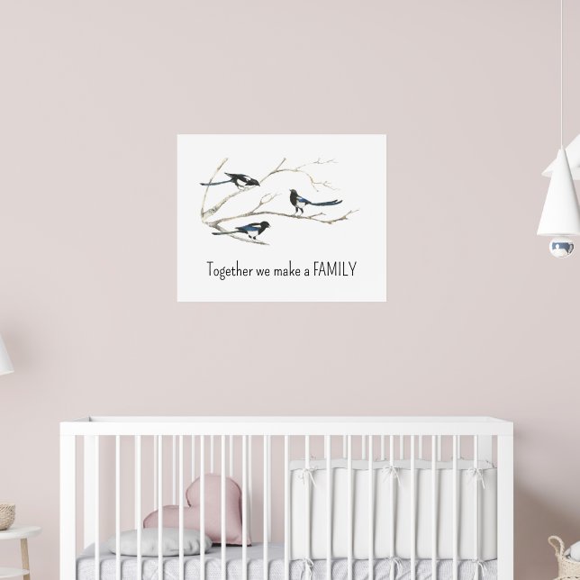 Gemeinsam erstellen wir eine Zitatpresse für "Fami Poster (Kinderzimmer 2)